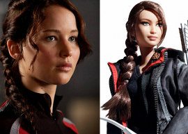 Barbie Katniss de Jogos Vorazes