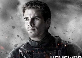 Liam Hemsworth no poster de Os Mercenários 2