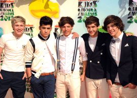 One Direction no Kid´s Choice Awards 2012