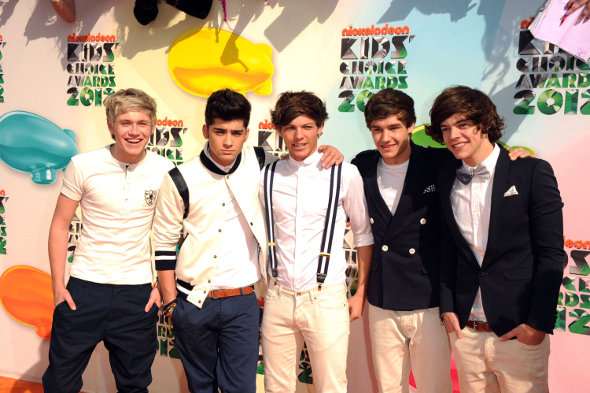 One Direction no Kid´s Choice Awards 2012