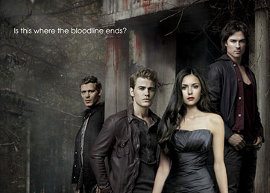 Cartaz da terceira temporada de Vampire Diares