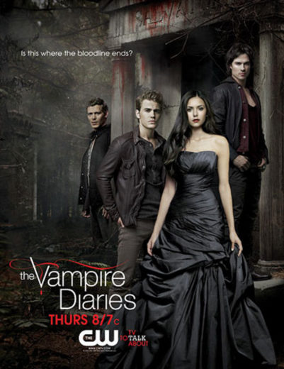 Cartaz da terceira temporada de Vampire Diares