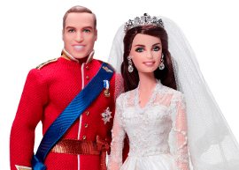 #EUQUERO! Casal real britânico ganha versão da Barbie! *-*