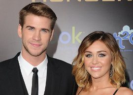 Miley Cyrus prega peça no namorado em programa de TV