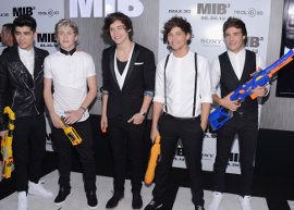 One Direction vai à première de Homens de Preto III