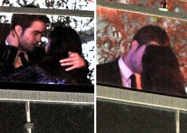 Todas morre de amor! *-* Kris e Rob são flagrados aos beijos em Cannes!