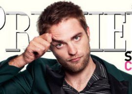 Robert Pattinson na capa da revista Premiere