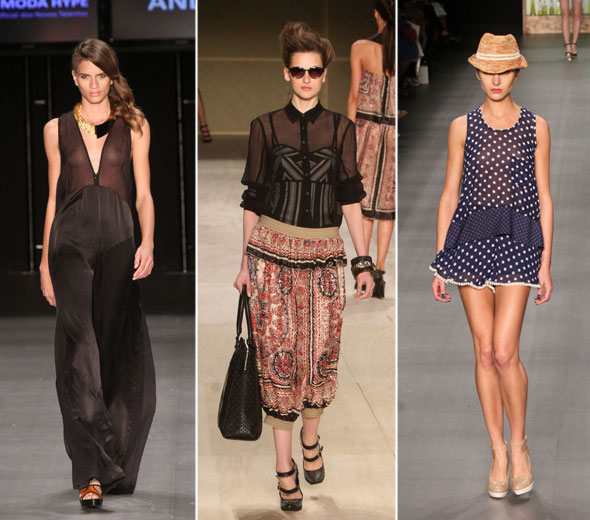 As principais tendências apresentadas no Fashion Rio 2013