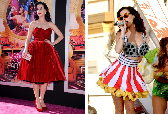 Celebs marcam presença na estreia do filme de Katy Perry