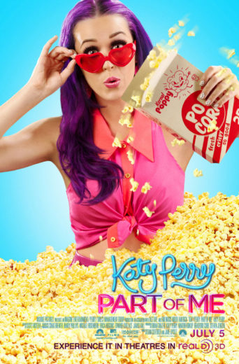 Katy Perry divulga novo cartaz do filme Part Of Me 