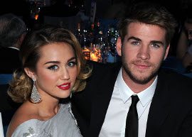 Com o pé no altar! Miley Cyrus e Liam Hemsworth marcam data de casamento