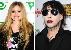 WHAT? Avril Lavigne e Marilyn Manson estão namorando? O.o