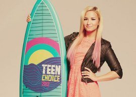 Confira o portrait do Teen Choice Awards 2012 com Demi Lovato