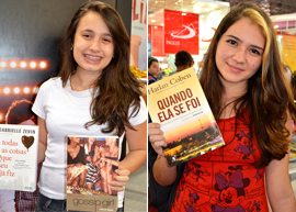 Garotas revelam quais livros compraram na 22ª Bienal do livro de São Paulo