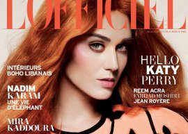 Katy Perry fica ruiva para editorial de revista francesa