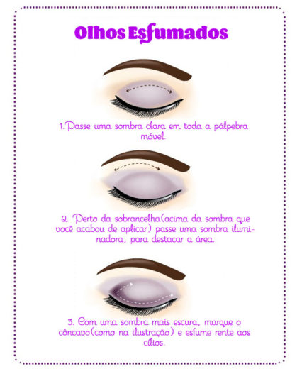 ◕‿◕｡) Tutorial de Olho Esfumado Passo a Passo