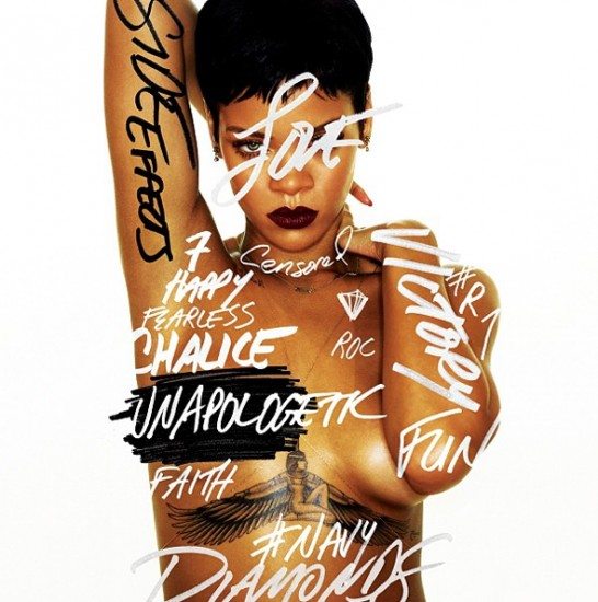 Capa do próximo álbum de Rihanna, "Unapologetic"