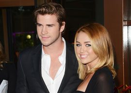 Miley Cyrus e Liam Hemsworth marcam data do casamento - Miley e Liam