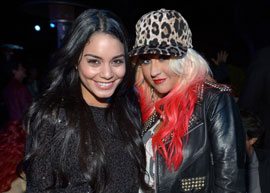 Vanessa Hudgens e Christina Aguilera