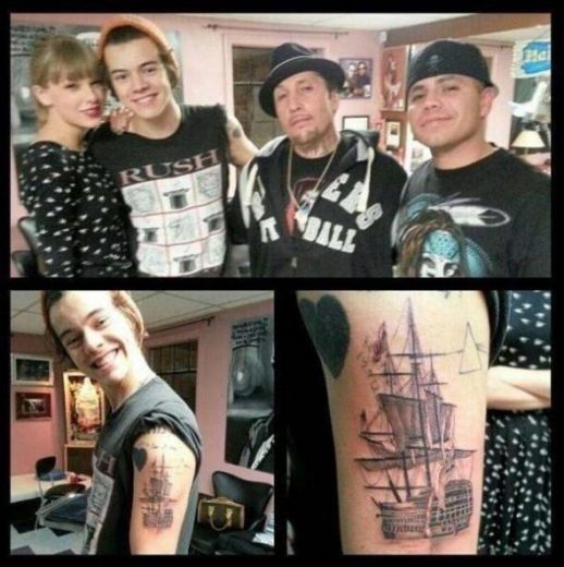 Tatuagem do Harry Styles