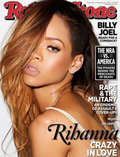 Rihanna assume que voltou com Chris Brown-materia