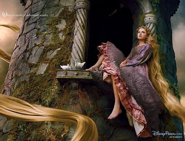 Taylor Swift vira Rapunzel para Disney