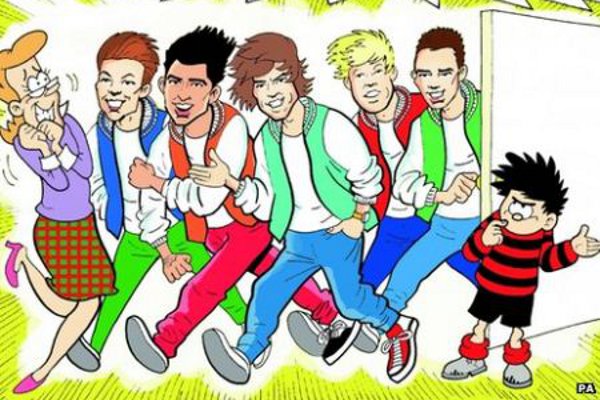 One Direction vira personagem de quadrinhos-materia
