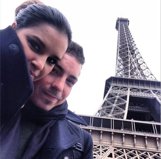 Di Ferrero e Mariana Rios na Torre Eiffel