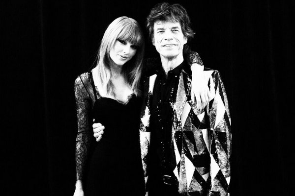 Taylor Swift e Mick Jagger