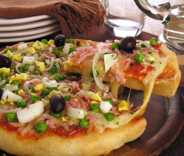 Aprenda a cozinhar com a Sara: Pizza Tricolor 