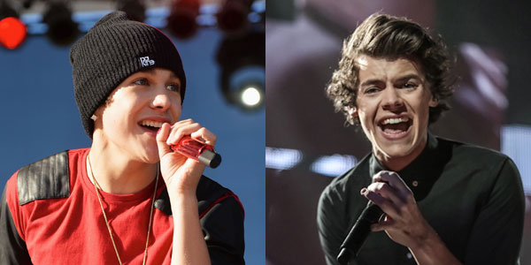 Austin Mahone e Harry Styles