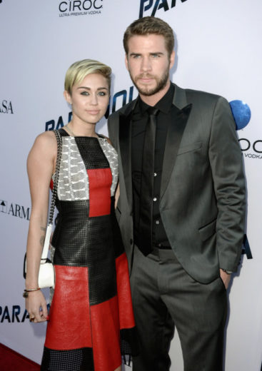 Miley Cyrus e Liam Hemsworth 