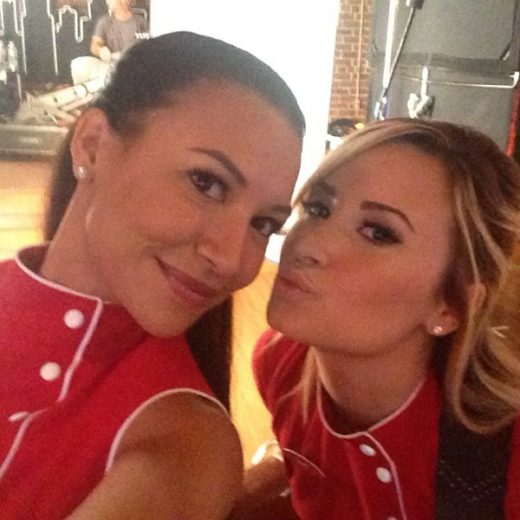 Naya Rivera e Demi Lovato