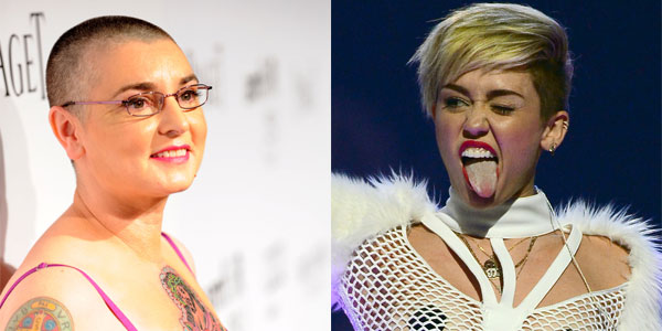 Sinead O’Connor e Miley Cyrus