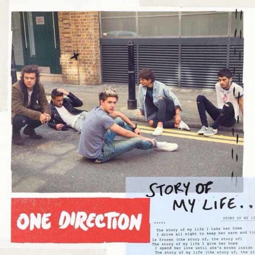 Capa do singles Story of my Life, da One Direction