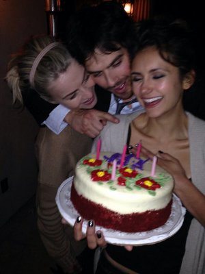 Julianne Hough, Iam Somerhalder, Nina Dobrev