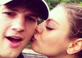 Mila Kunis e Ashton Kutcher estão noivos