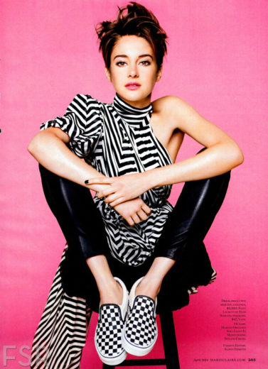 Shailene Woodley na Marie Claire