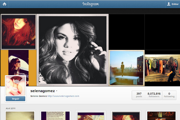 Instagram Selena Gomez