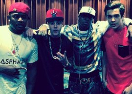 Justin Bieber faz parceria musical com Austin Mahone