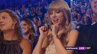 Os melhores gifs de Taylor Swift dançando nas premiações