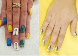 Unhas para curtir a Copa do Mundo