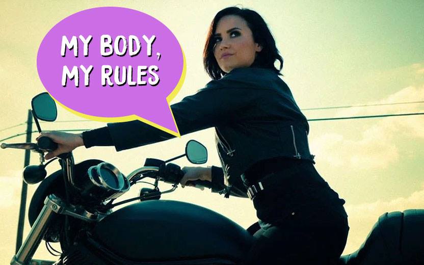 Demi Lovato sobre sexualidade: "my body, my rules"