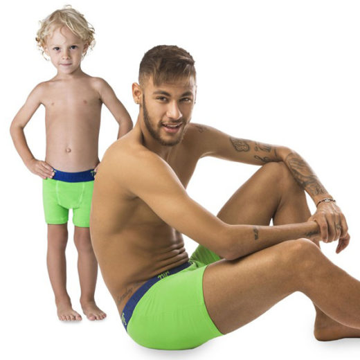 neymar com o filho davi lucca