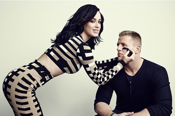 katy perry com jogador de futebol