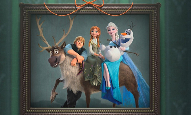 turma do frozen