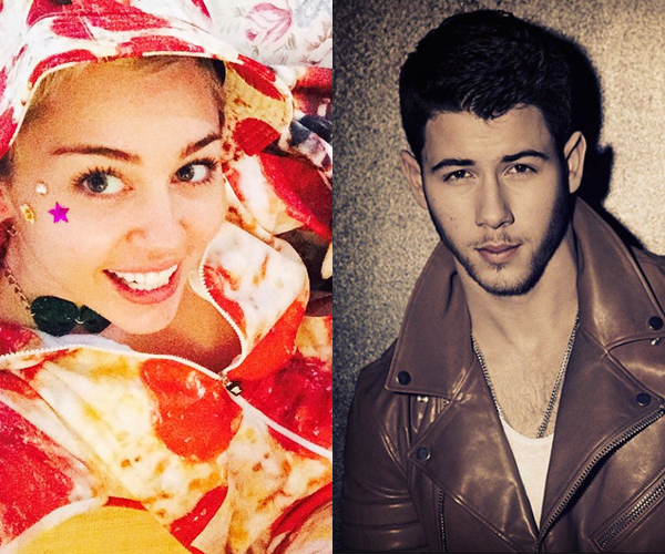 nick jonas e miley cyrus