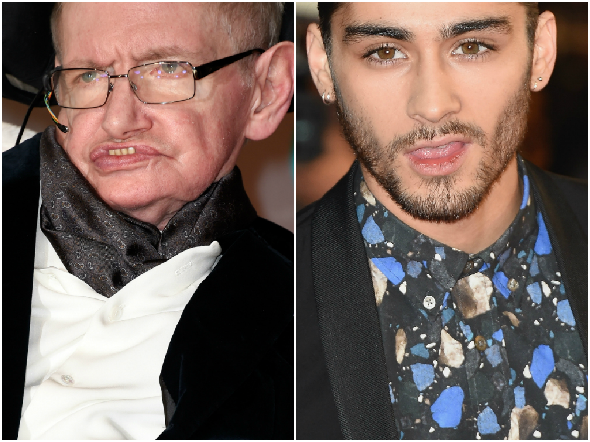 Stephen Hawking fala sobre Zayn Malik