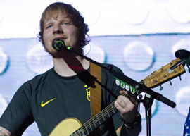 Ed Sheeran - show em São Paulo no Espaço das Américas