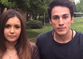 Nina Dobrev e Michael Trevino gravam vídeo para se despedir de "The Vampire Diaries"